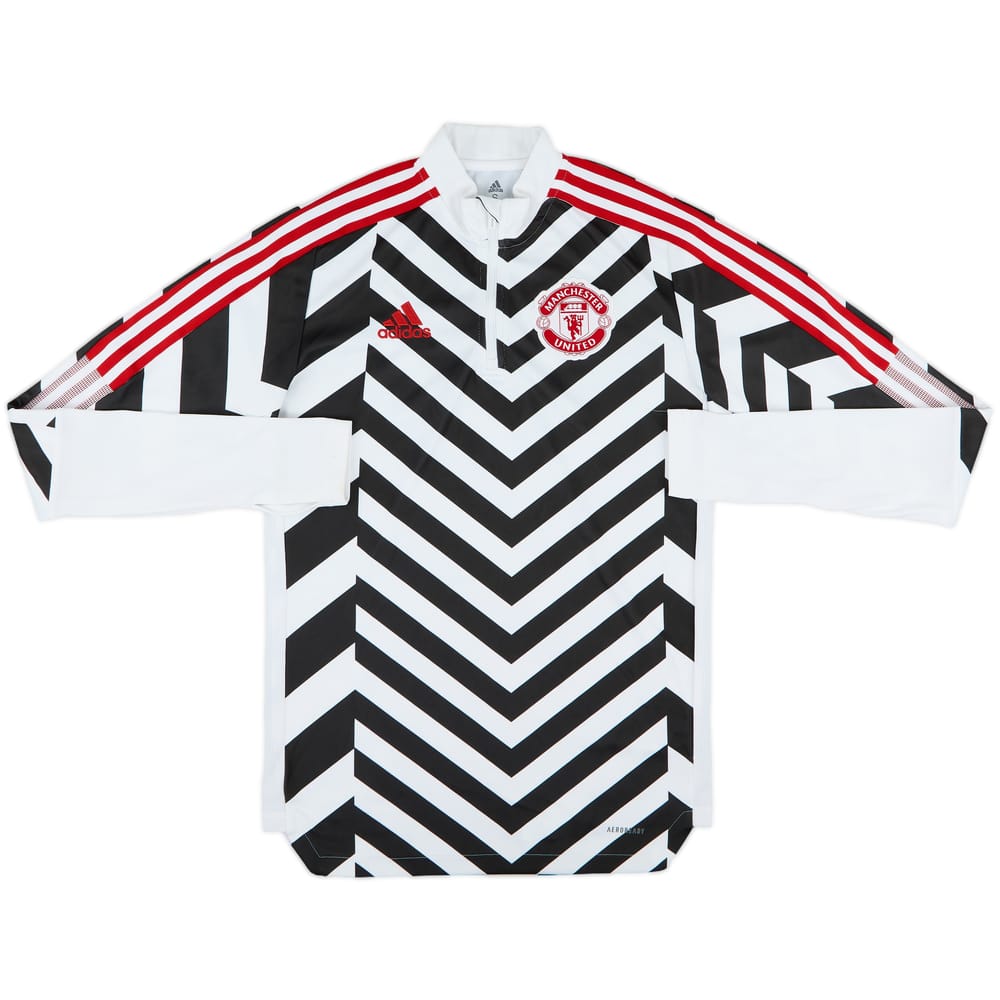 2020-21 Manchester United adidas Track Jacket - 10/10 - (S)