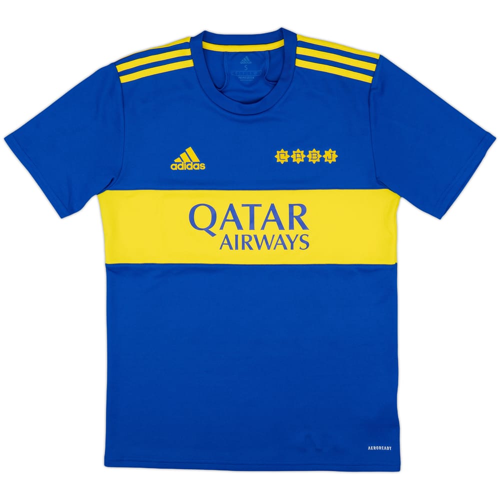 2021-22 Boca Juniors Home Shirt - 9/10 - (S)
