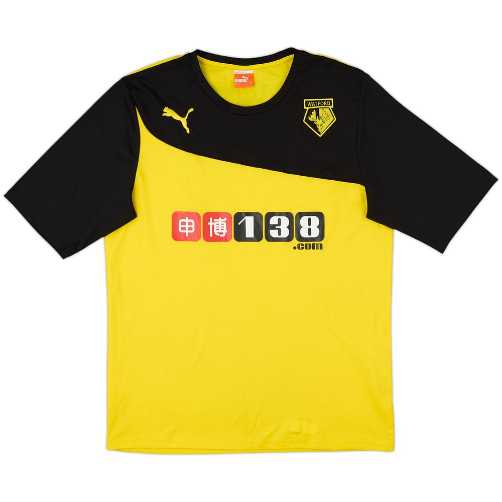 2013-14 Watford Home Shirt - 6/10 - (L)