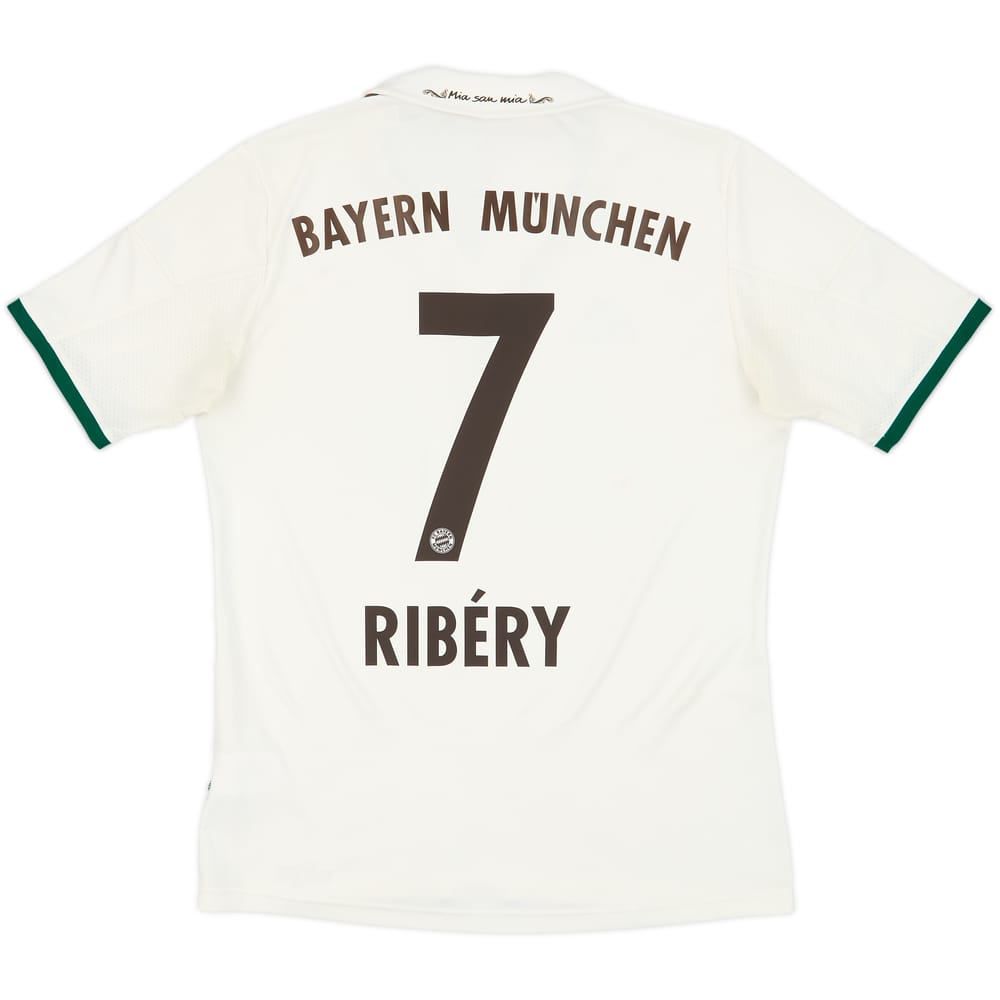 2013-14 Bayern Munich Away Shirt Ribery #7 - 8/10 - (XL.Boys)