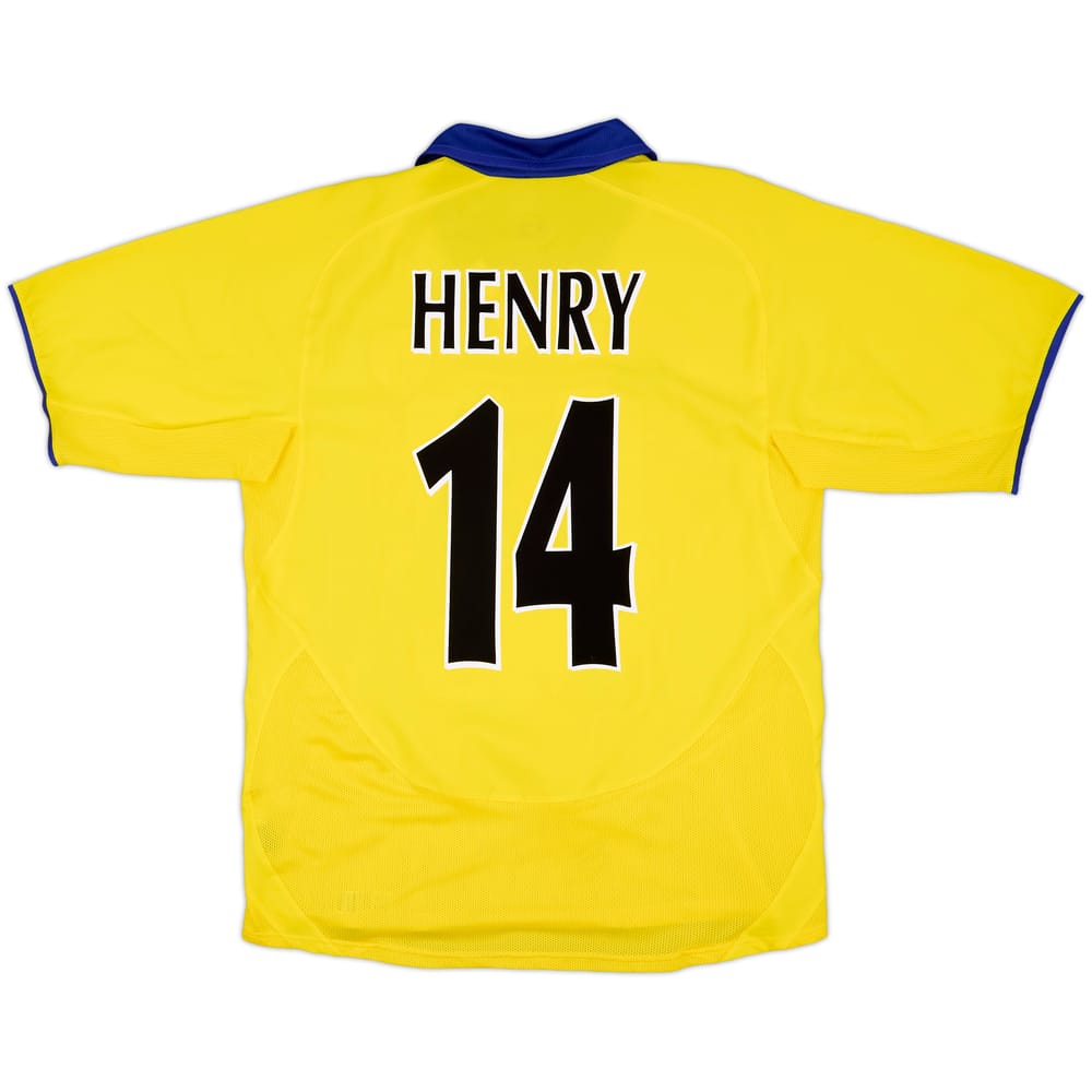 2003-05 Arsenal Away Shirt Henry #14 - 9/10 - (M)