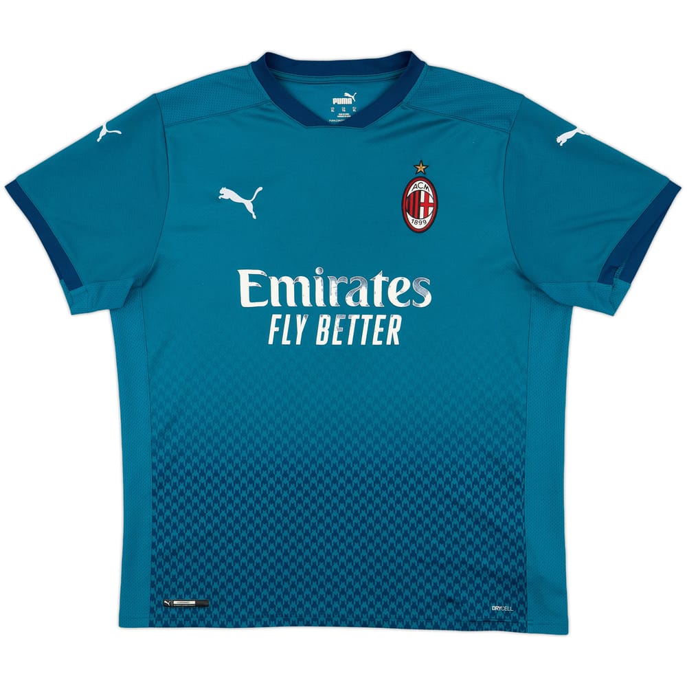 2020-21 AC Milan Third Shirt - 5/10 - (XL)