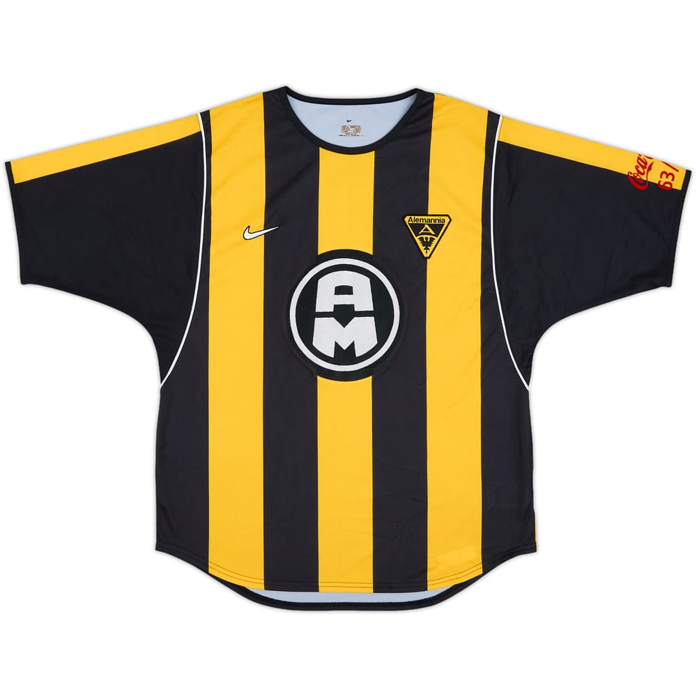 2001-02 Alemannia Aachen Home Shirt - 8/10 - (M)