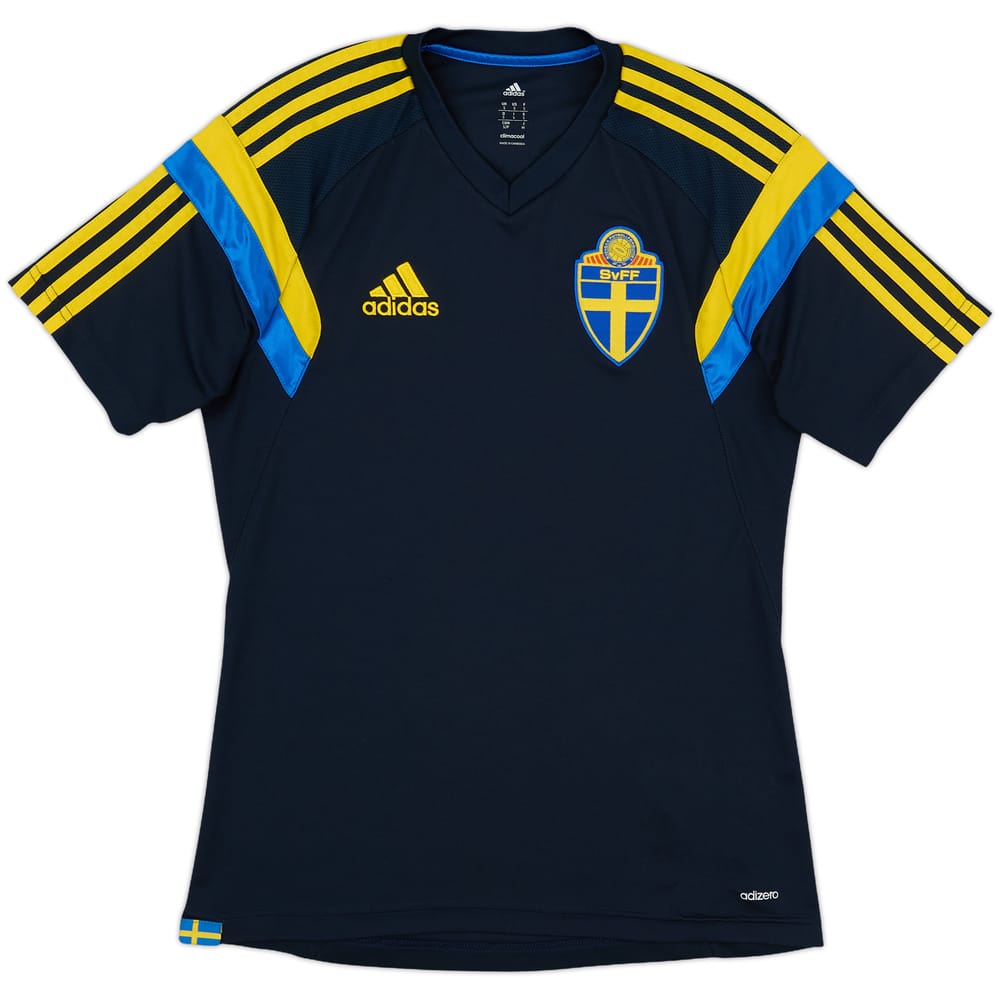 2014-15 Sweden adidas Training Shirt - 9/10 - (S)
