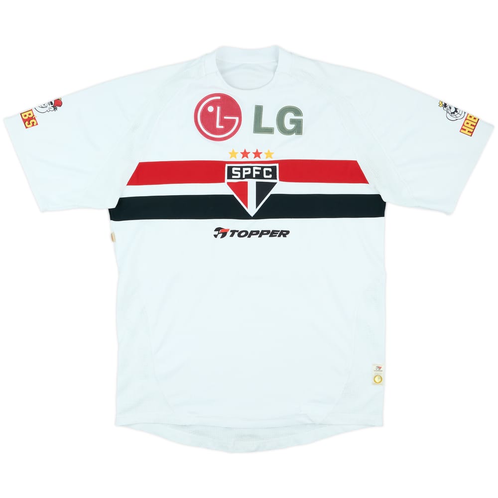 2004 Sao Paulo Home Shirt #10 - 5/10 - (L)