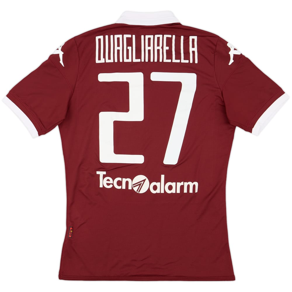 2015-16 Torino Authentic Home Shirt Quagliarella #27 - 6/10 - (M)