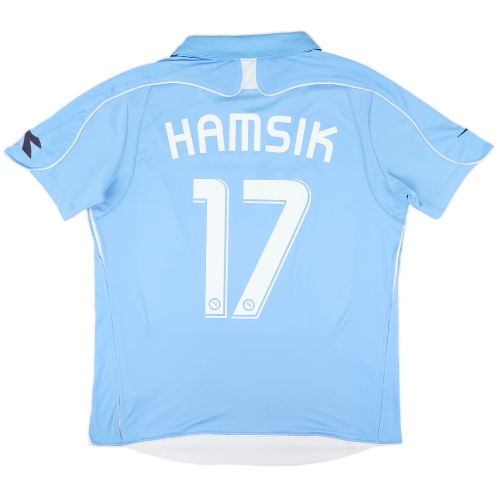 2008-09 Napoli Home Shirt Hamsik #17 - 7/10 - (L)
