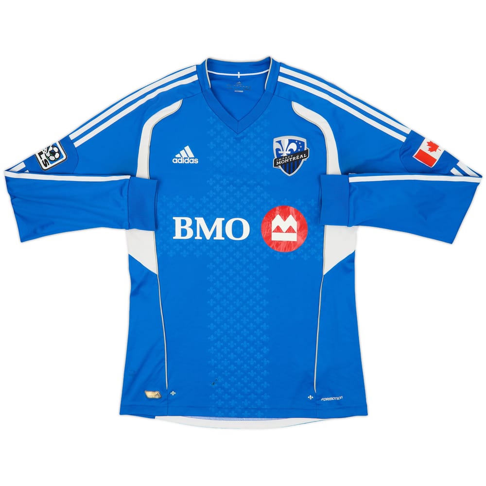 2012 Montreal Impact Authentic Home L/S Shirt - 5/10 - (L)