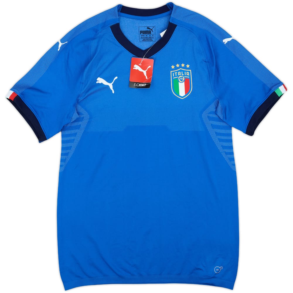2018-19 Italy Authentic Home Shirt (XXL)