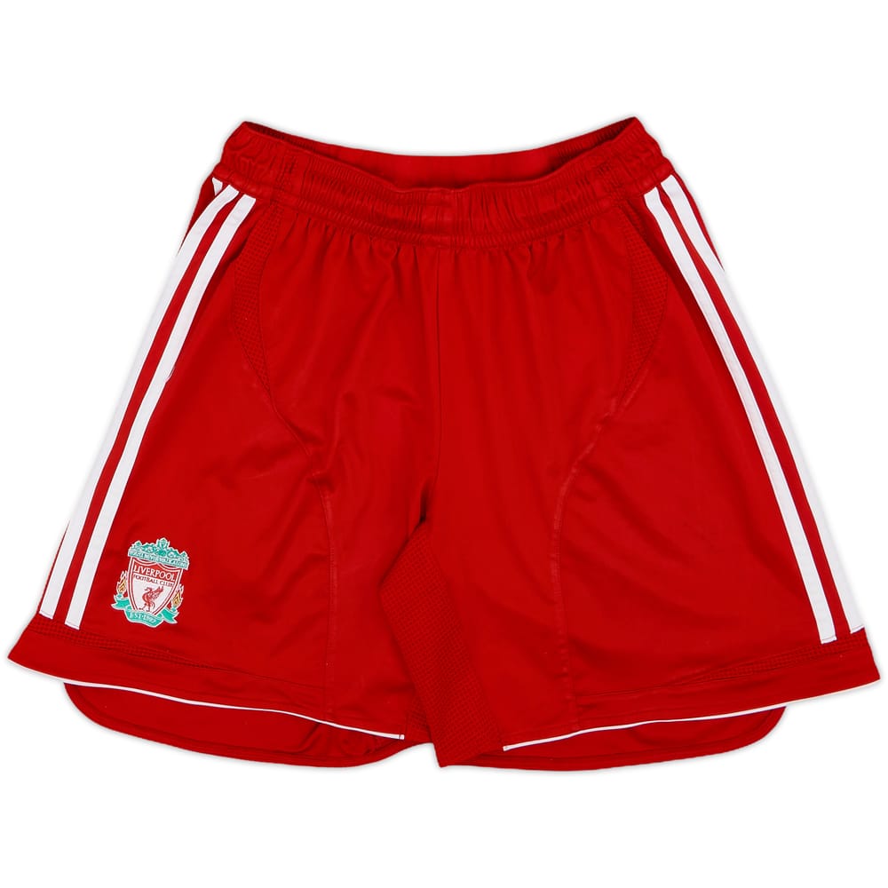 2006-08 Liverpool Home Shorts - 9/10 - (M)