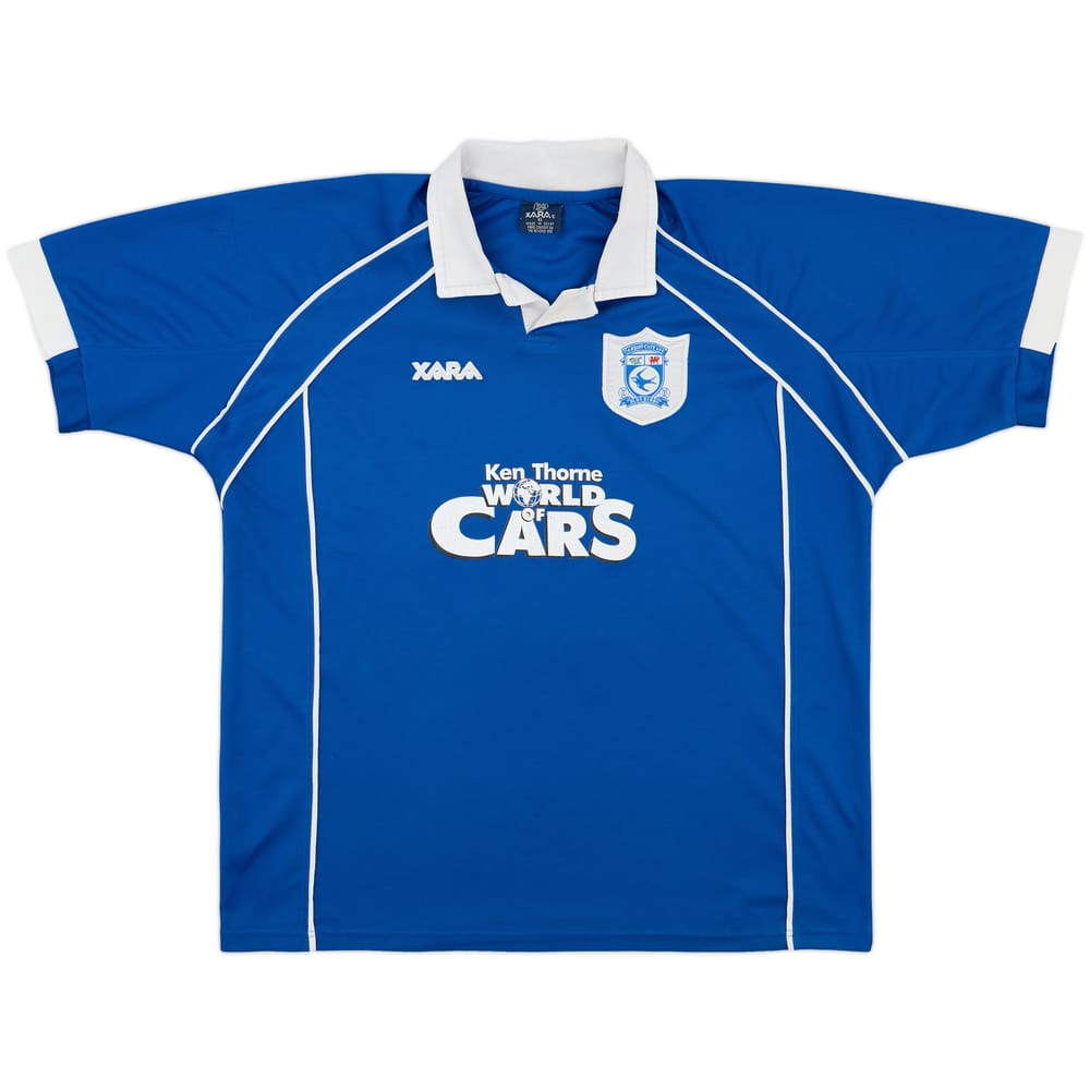 2000-01 Cardiff Home Shirt - 7/10 - (XL)