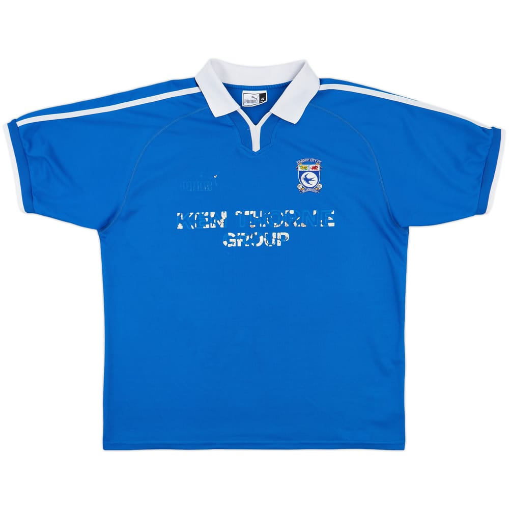 2002-03 Cardiff Home Shirt - 3/10 - (XL)