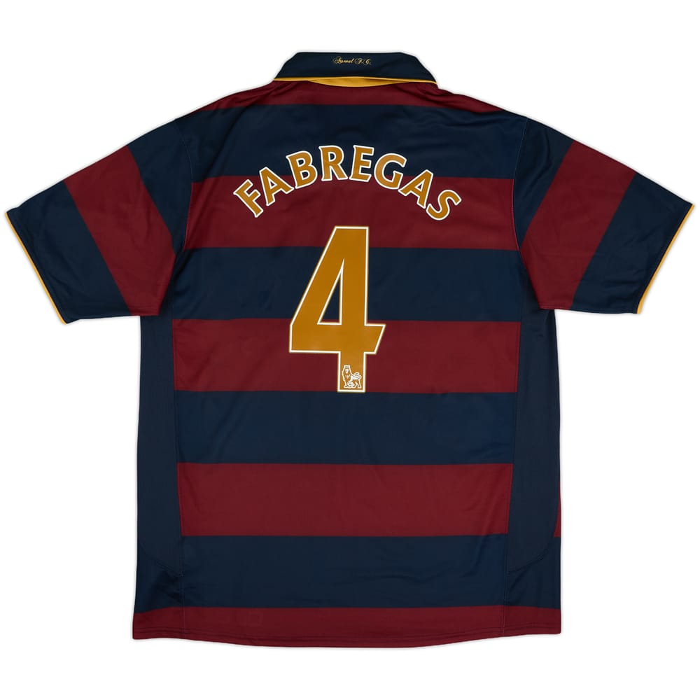 2007-08 Arsenal Third Shirt Fabregas #4 - 7/10 - (L)