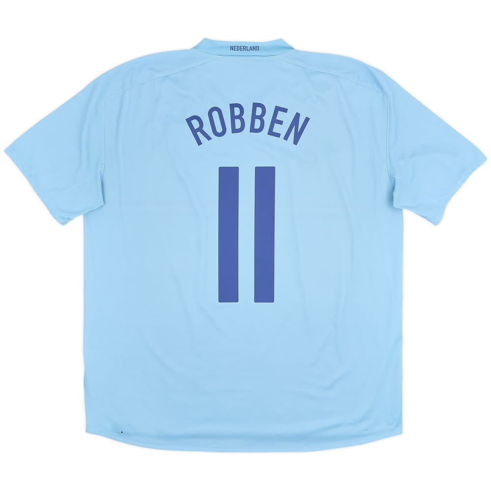 2008-10 Netherlands Away Shirt Robben #11 - 7/10 - (XL)