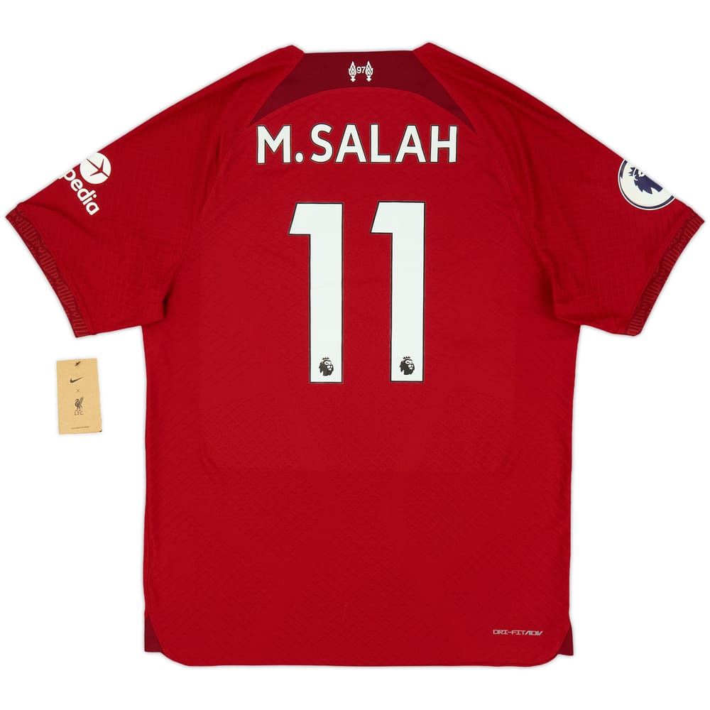 2022-23 Liverpool Authentic Home Shirt M.Salah #11 (L)
