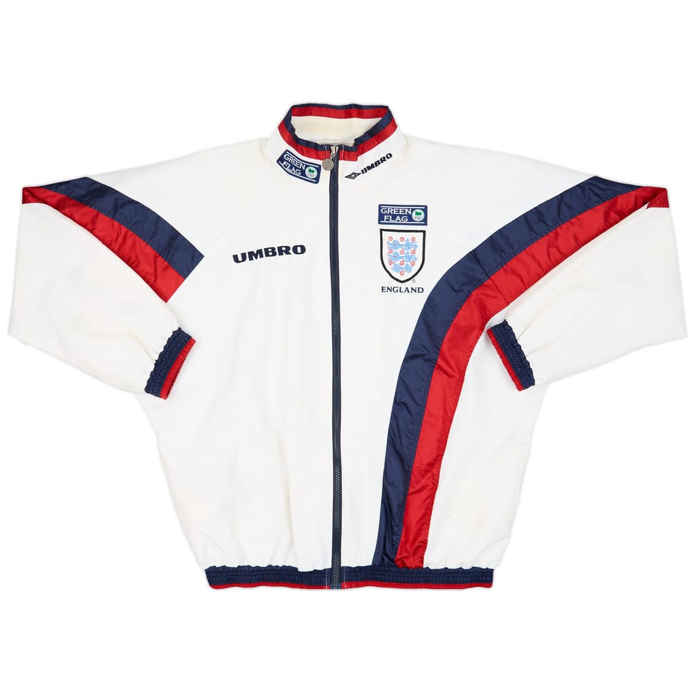 1998-00 England Umbro Track Jacket - 8/10 - (L)