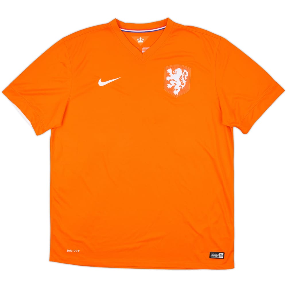 2014-15 Netherlands Home Shirt - 8/10 - (XL)