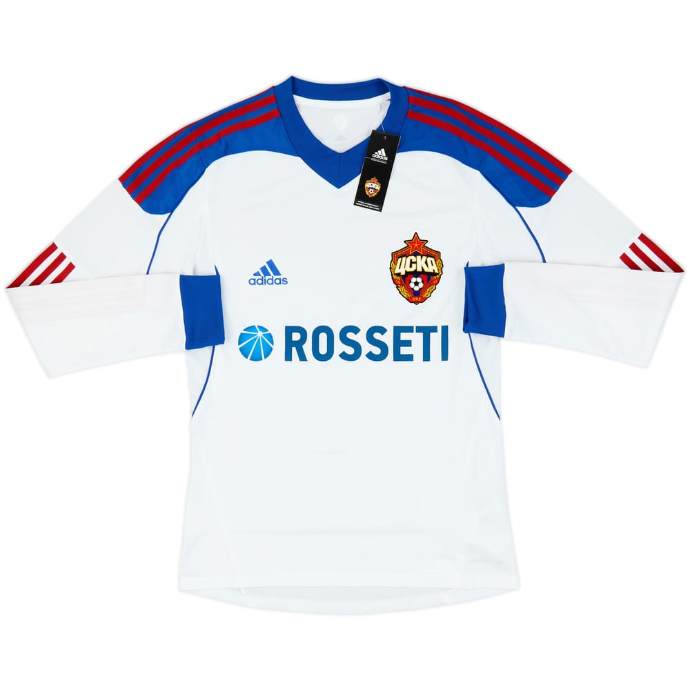 2013-14 CSKA Moscow Player Issue Away L/S Shirt (M)