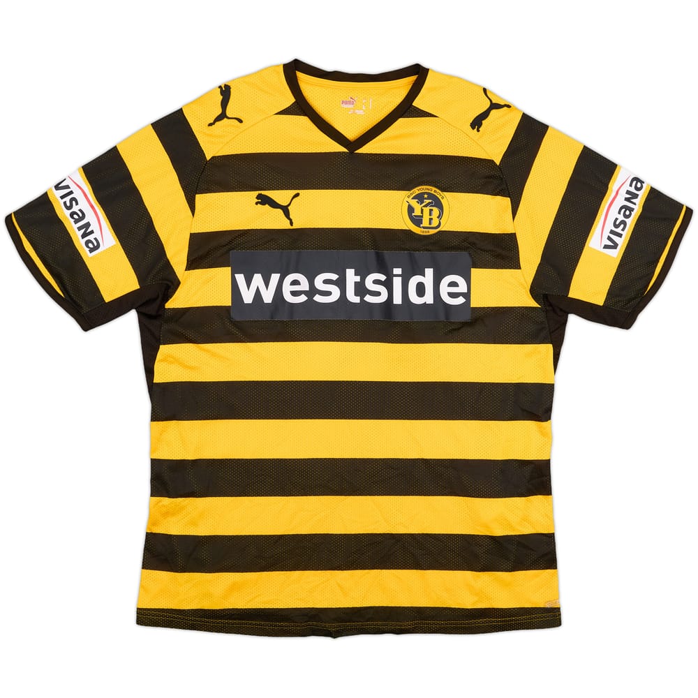 2009-10 Young Boys Player Issue Home Shirt - 7/10 - (L)