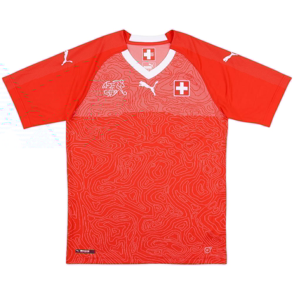 2018-20 Switzerland Home Shirt - 8/10 - (S)