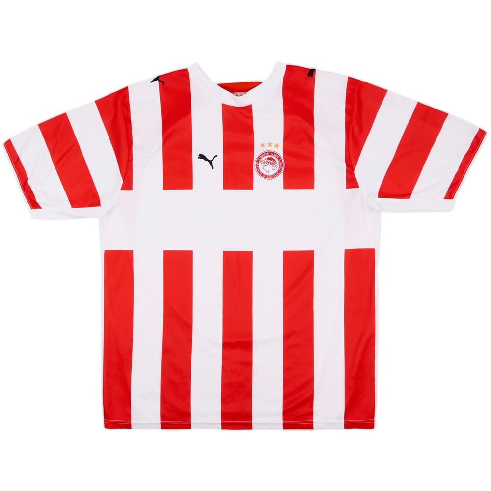 2006-07 Olympiakos Home Shirt - 7/10 - (XL)