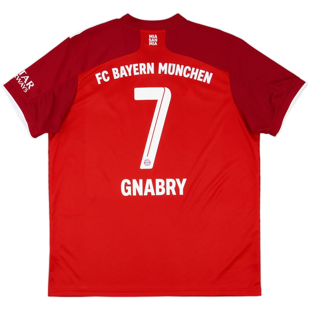 2021-22 Bayern Munich Home Shirt Gnabry #7 - 10/10 - (XL)