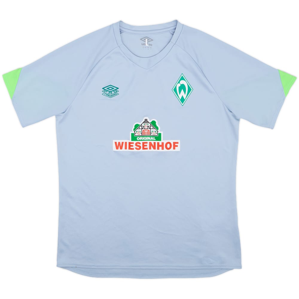 2018-19 Werder Bremen Umbro Authentic Training Shirt - 8/10 - (L)