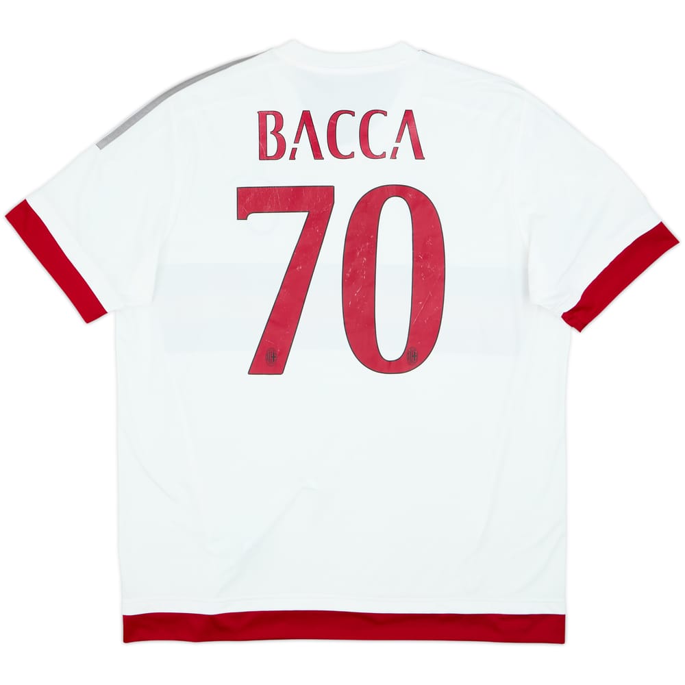 2015-16 AC Milan Away Shirt Bacca #70 - 4/10 - (XL)