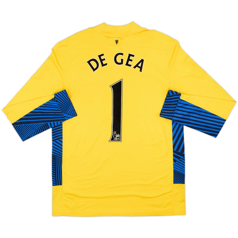2011-12 Manchester United GK Shirt De Gea #1 - 6/10 - (L)