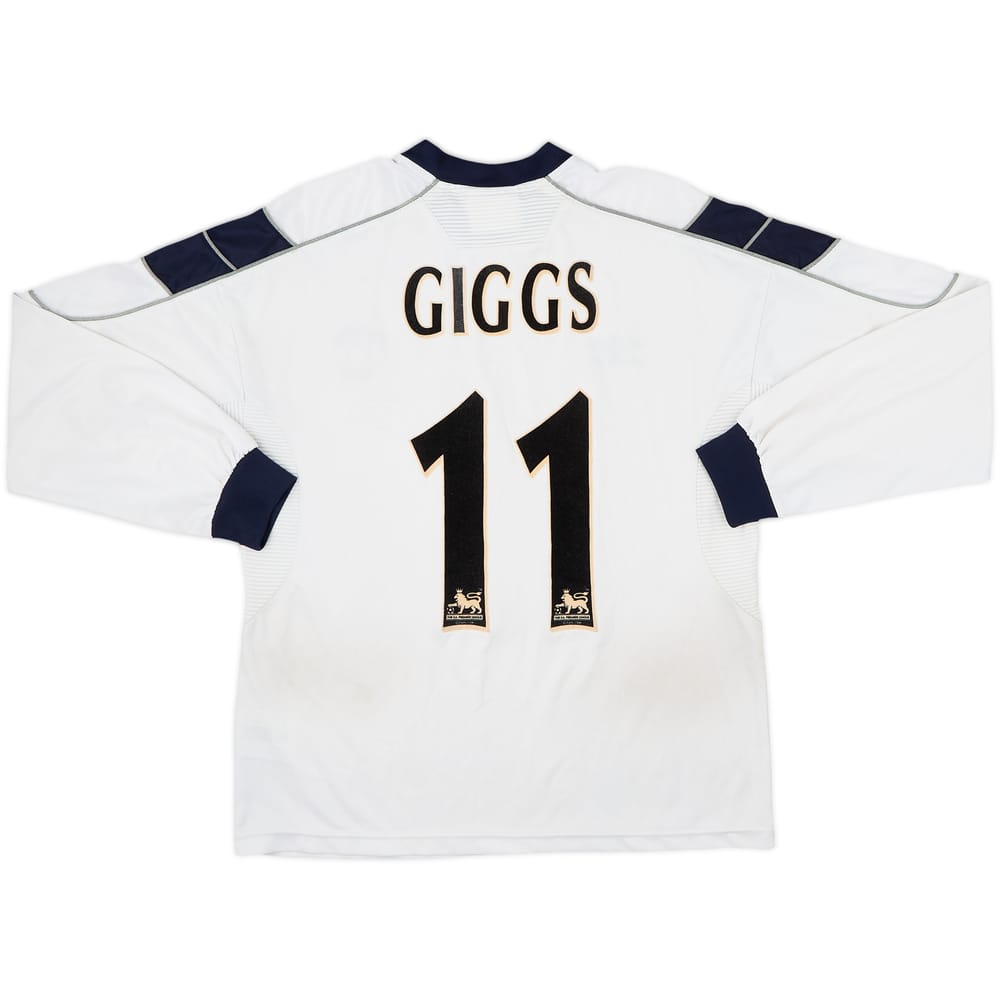 1999-00 Manchester United Third L/S Shirt Giggs #11 - 6/10 - (M)