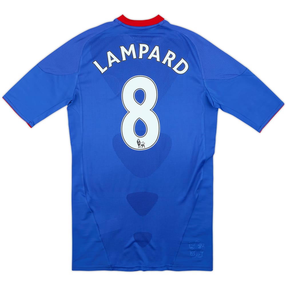 Camiseta de local versión jugador L/S TechFit del Chelsea 2010-11 Lampard #8 - 7/10 - (M)