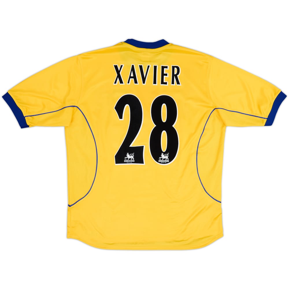 2000-01 Everton Away Shirt Xavier #28 - 8/10 - (L)