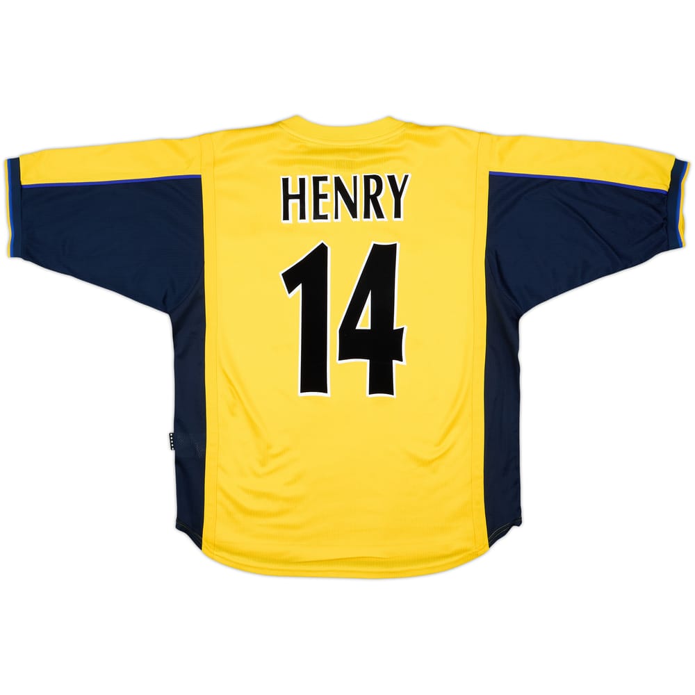 1999-01 Arsenal Away Shirt Henry #14 - 8/10 - (L)