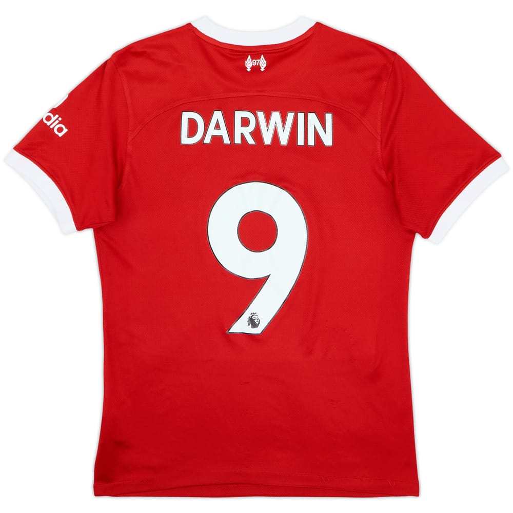 2023-24 Liverpool Home Shirt Darwin #9 - 6/10 - (S)