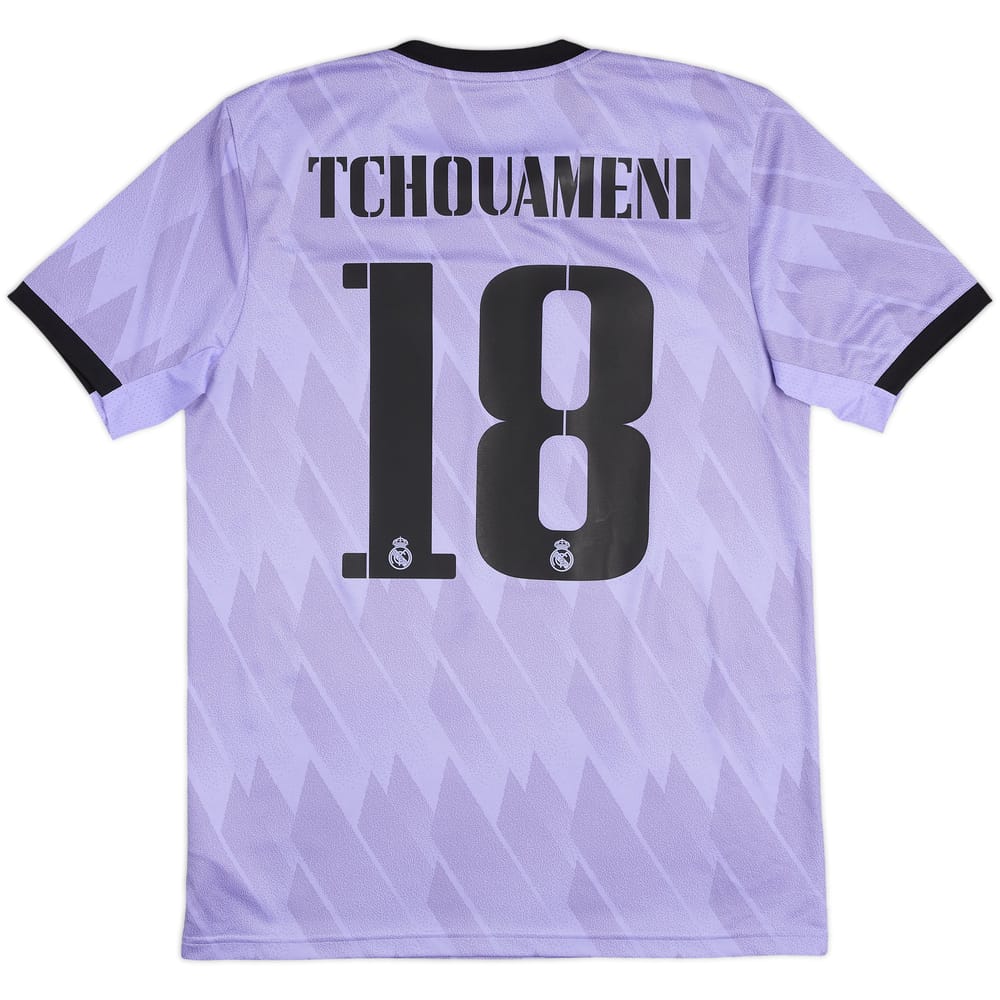 2022-23 Real Madrid Away Shirt Tchouameni #18 - 10/10 - (M)