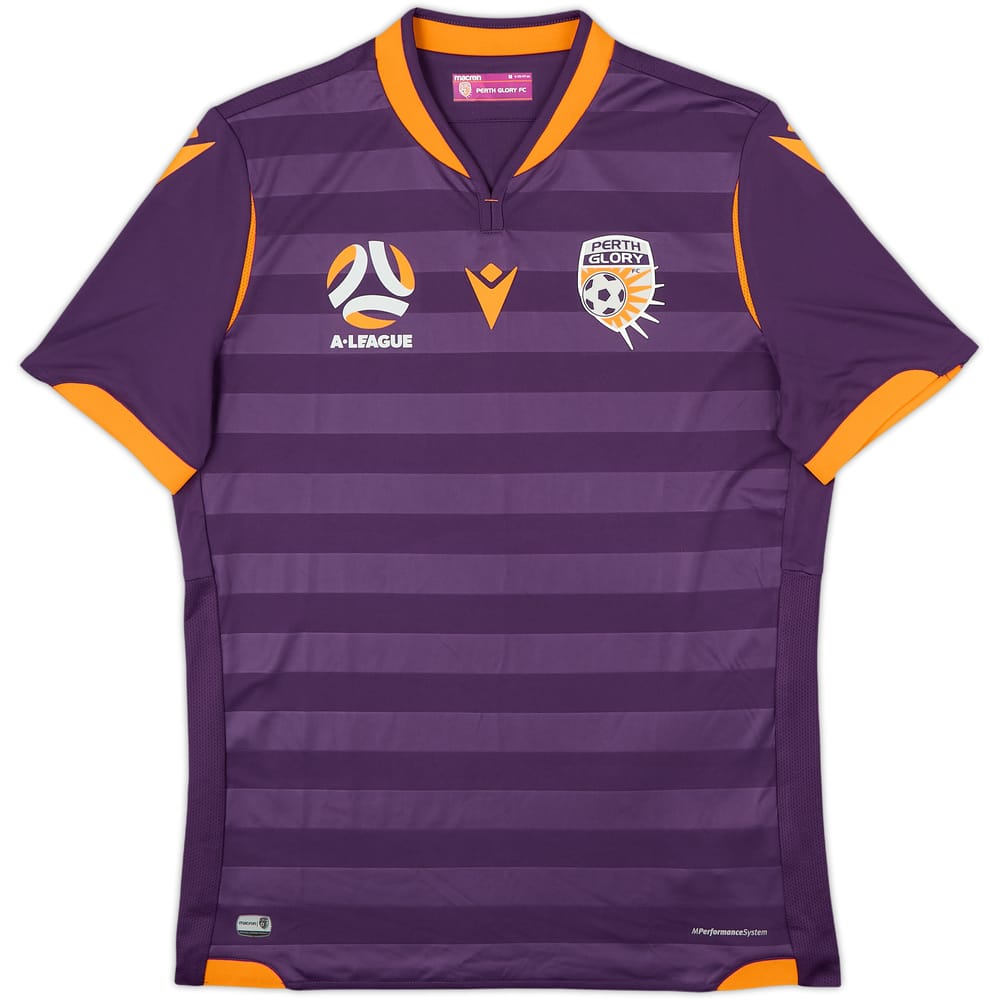 2020-21 Perth Glory Authentic Home Shirt - 9/10 - (M)