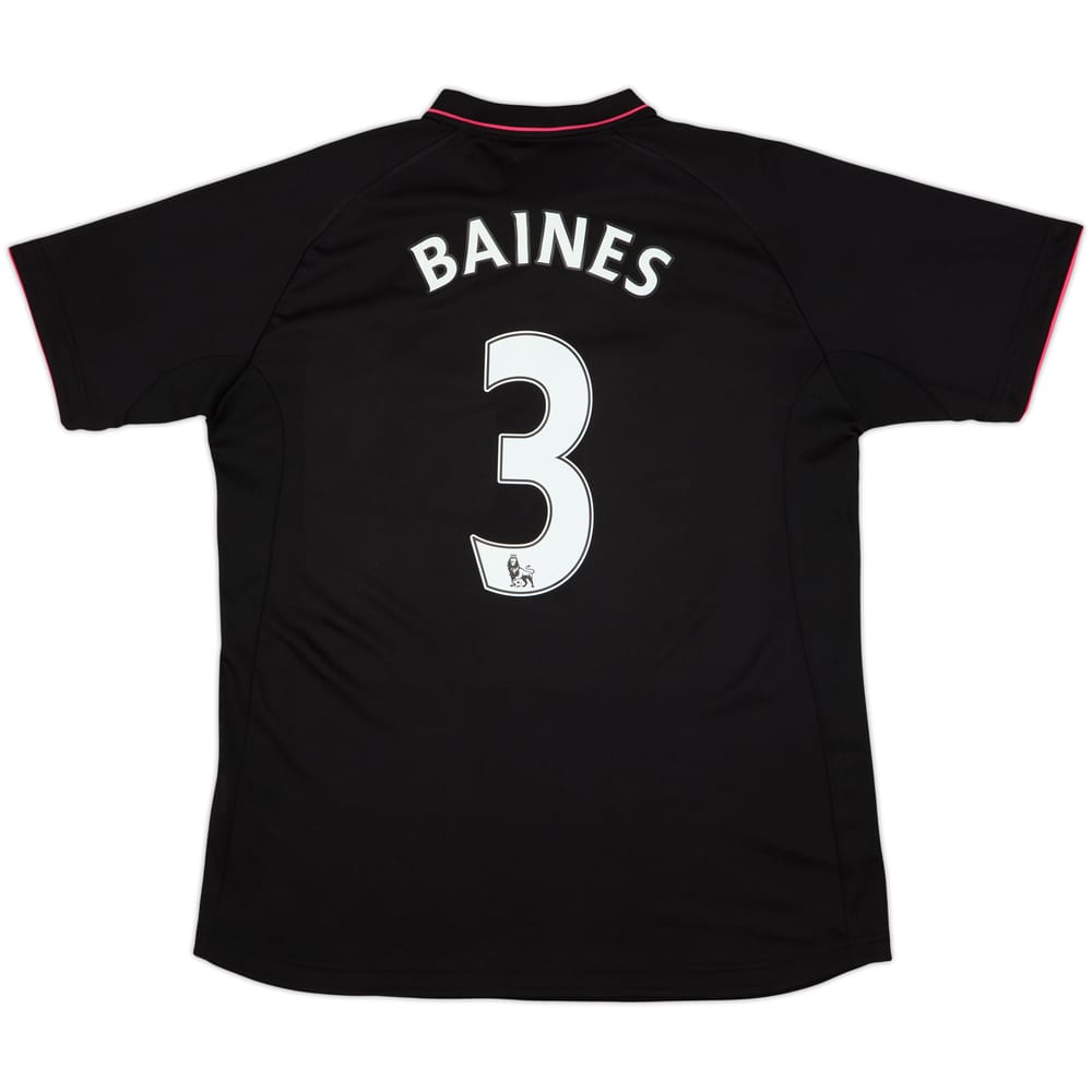2009-10 Everton Away Shirt Baines #3 - 10/10 - (L)