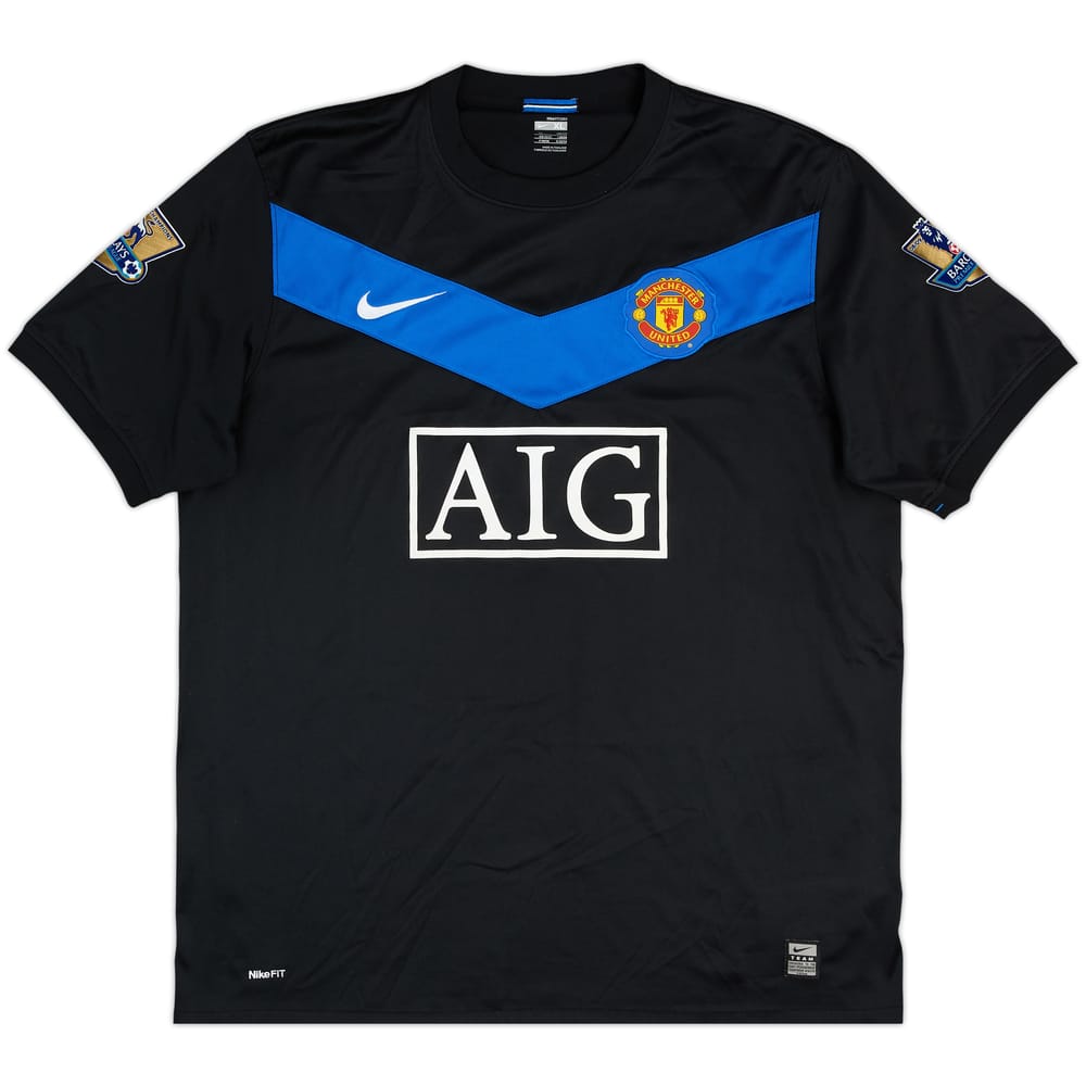2009-10 Manchester United Away Shirt #7 - 7/10 - (XL)