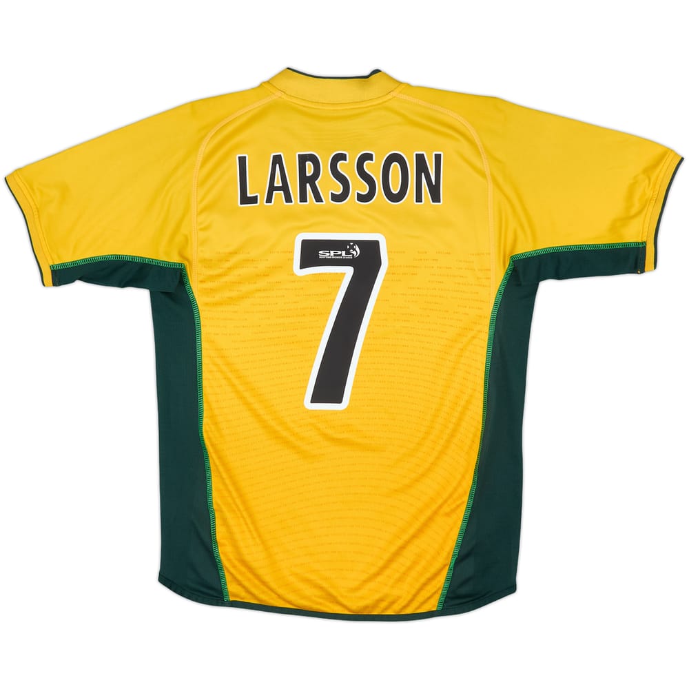 2002-03 Celtic Away Shirt Larsson #7 - 5/10 - (M)