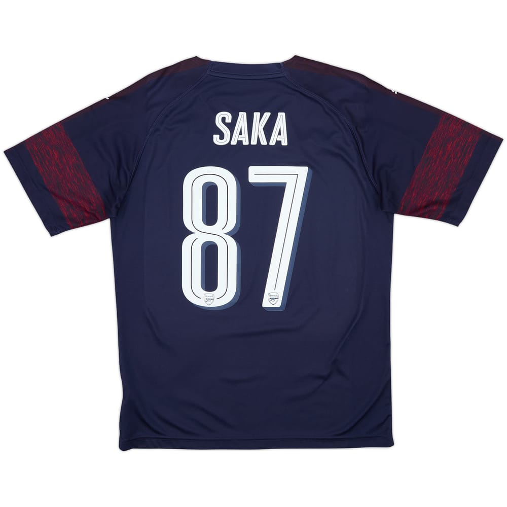 2018-19 Arsenal Away Shirt Saka #87 - 7/10 - (M)