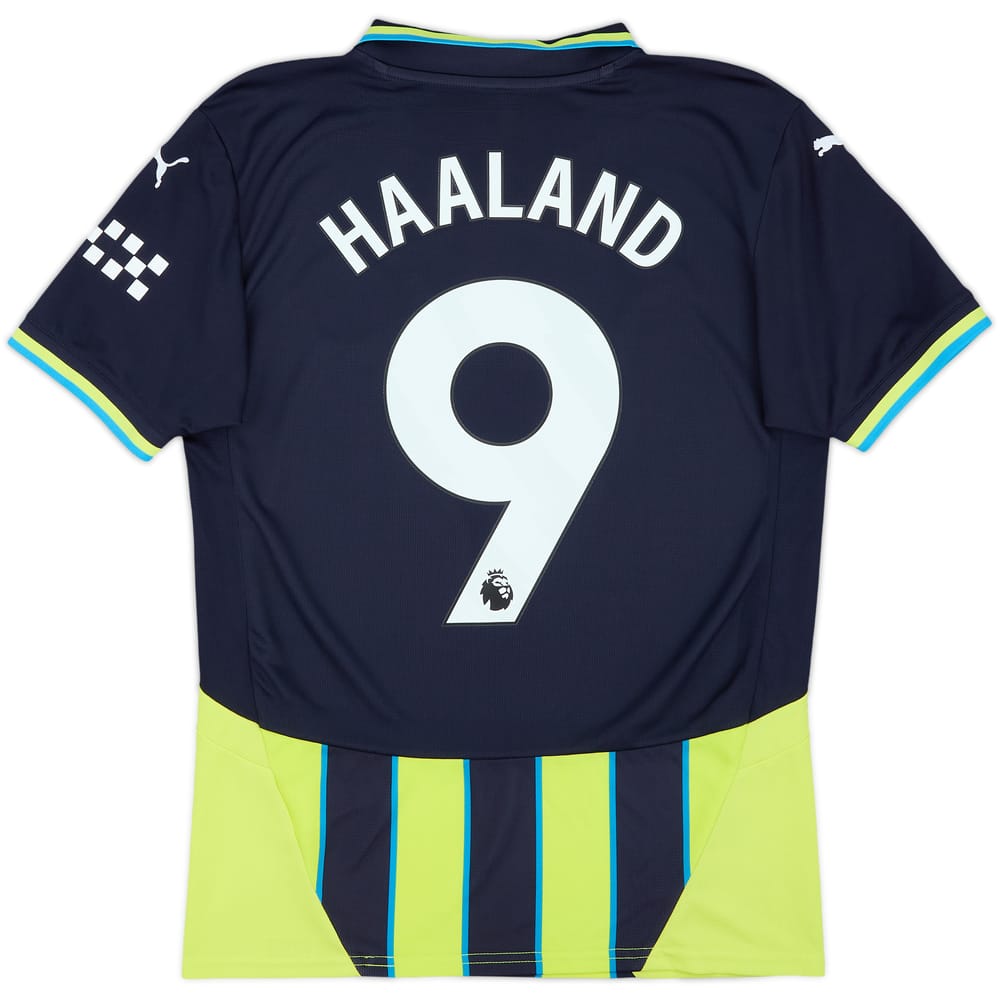 2024-25 Manchester City Away Shirt Haaland #9 - 10/10 - (S)