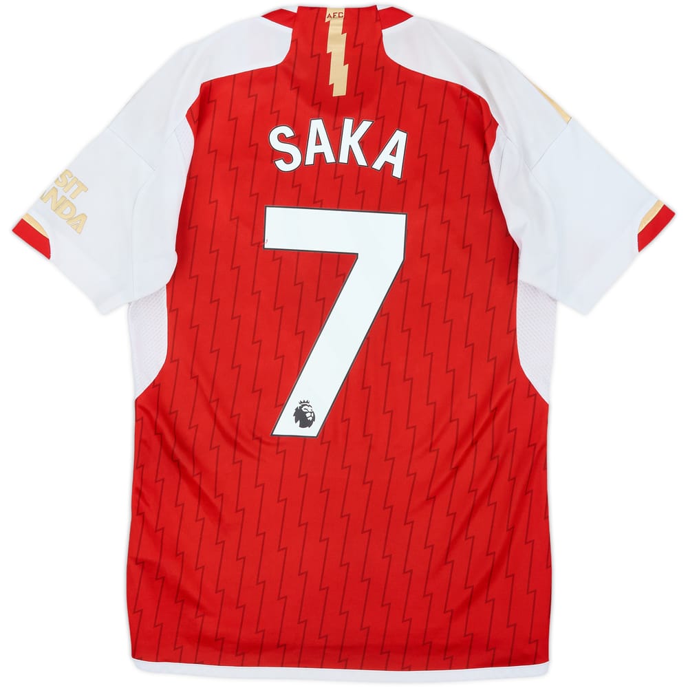 2023-24 Arsenal Home Shirt Saka #7 - 5/10 - (S)