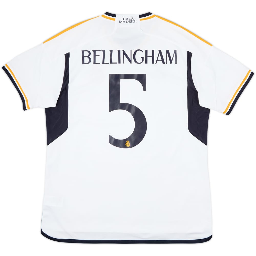 2023-24 Real Madrid Home Shirt Bellingham #5 - 8/10 - (XL)