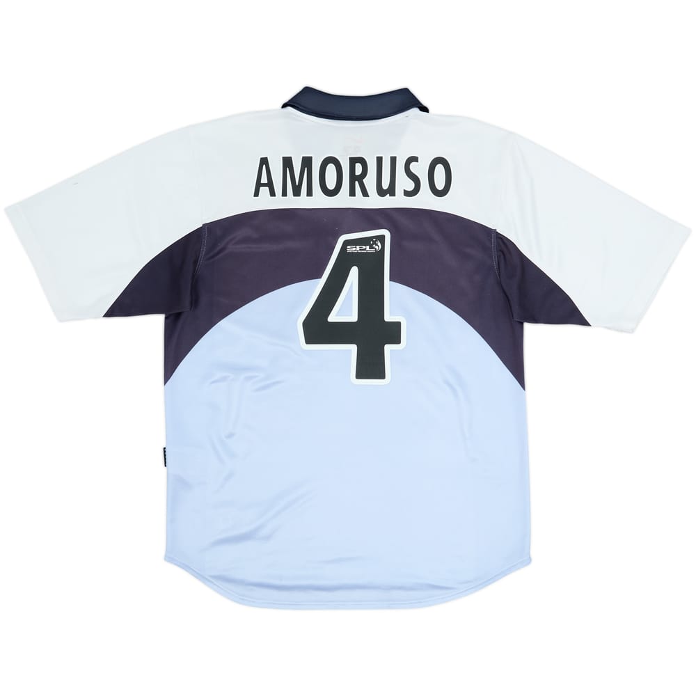 1999-00 Rangers Away Shirt Amoruso #4 - 6/10 - (M)
