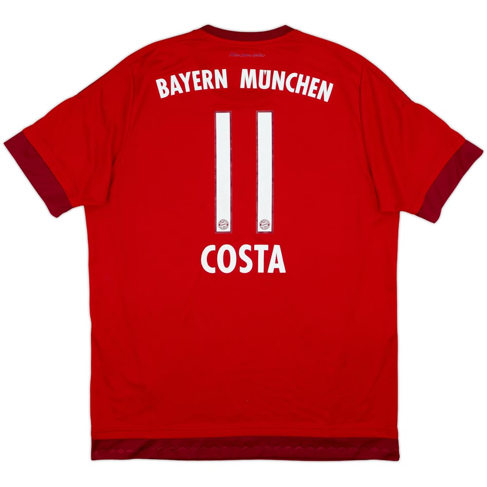 2015-16 Bayern Munich Home Shirt Costa #11 - 6/10 - (XL)