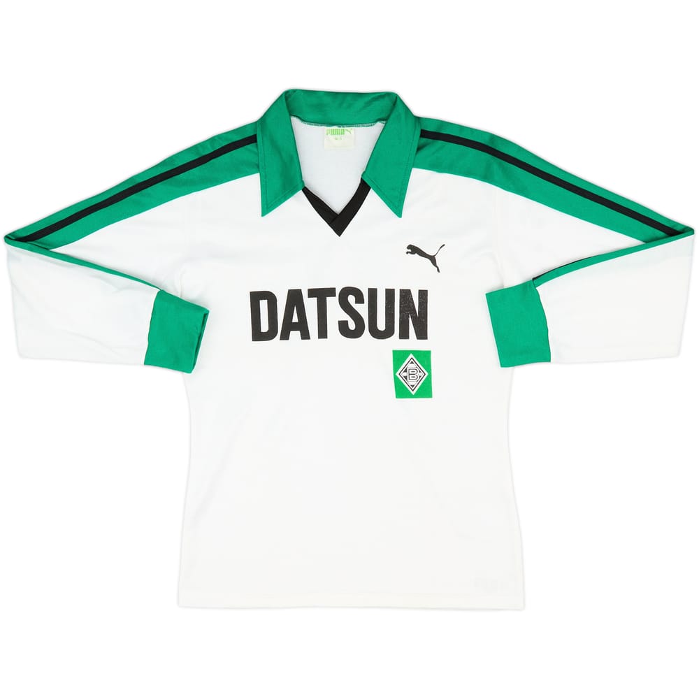 1981-83 Borussia Monchengladbach Home L/S Shirt - 9/10 - (S)