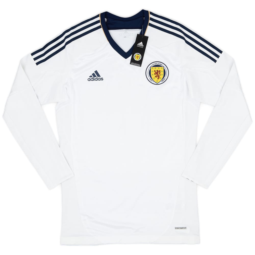 2012-14 Scotland Player Issue Away L/S Shirt (XL)