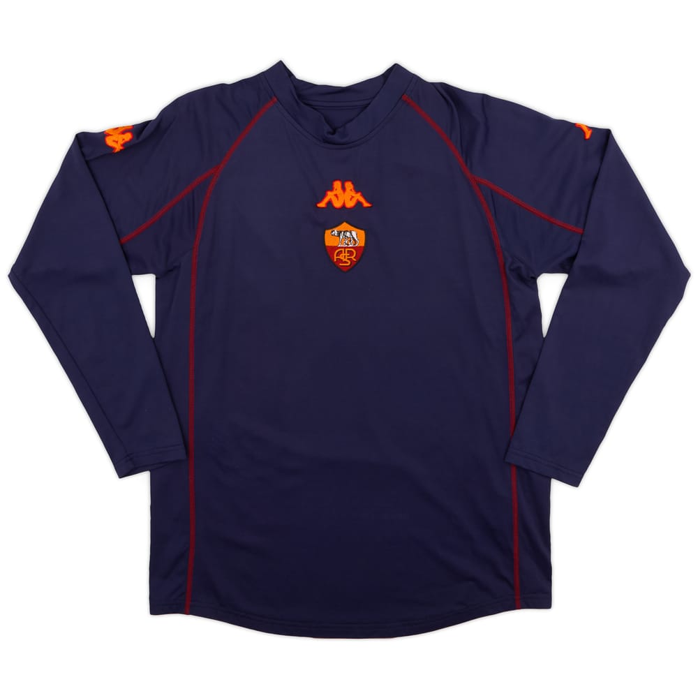 2002-03 Roma Kappa Training L/S Shirt - 6/10 - (L)