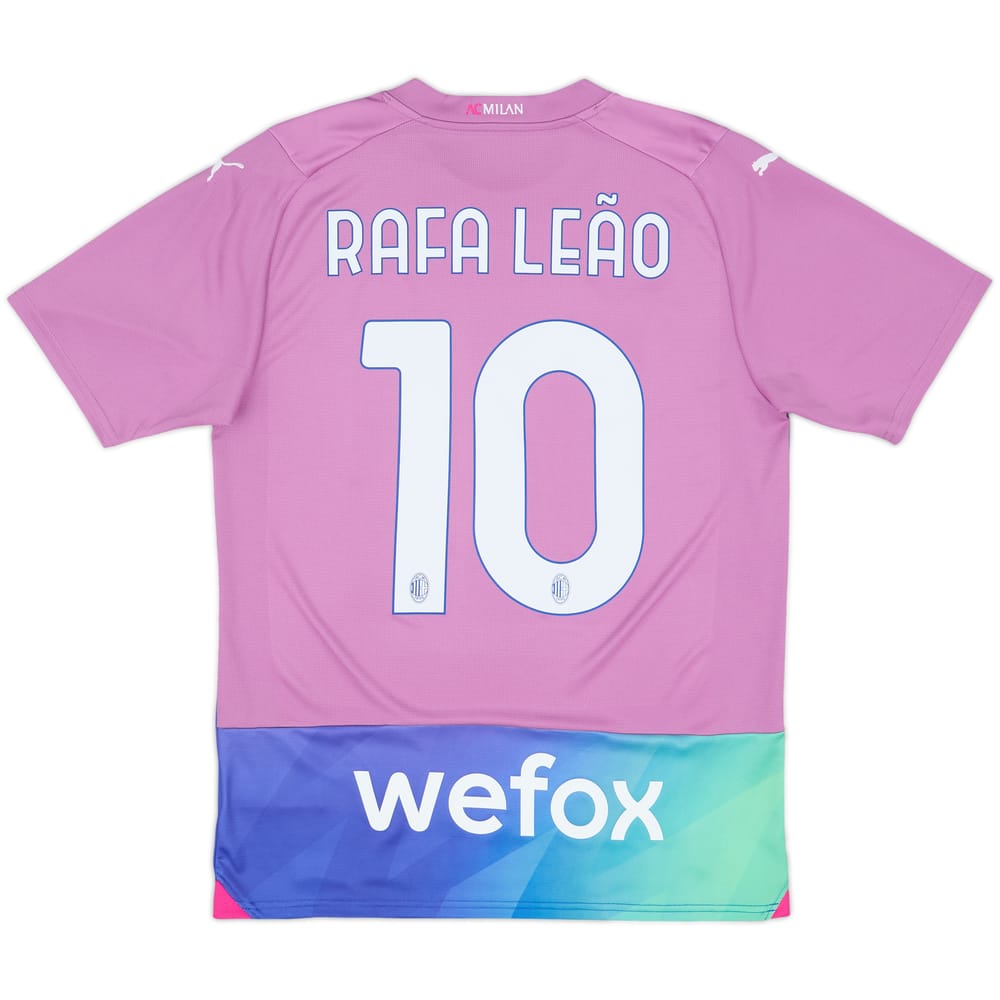 2023-24 AC Milan Third Shirt Rafa Leao #10 (M)