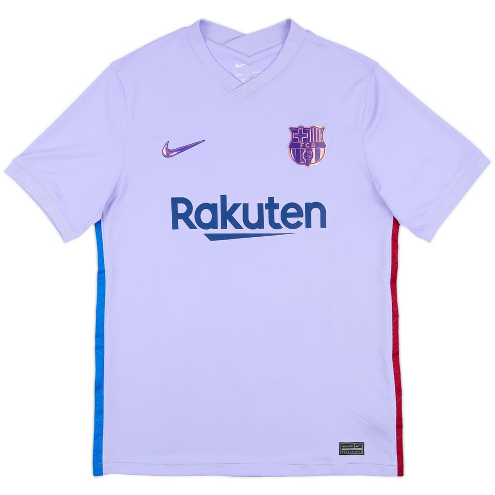 2021-22 Barcelona Away Shirt - 10/10 - (M)